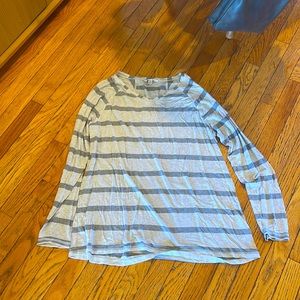 Cabi long sleeve shirt and long in length